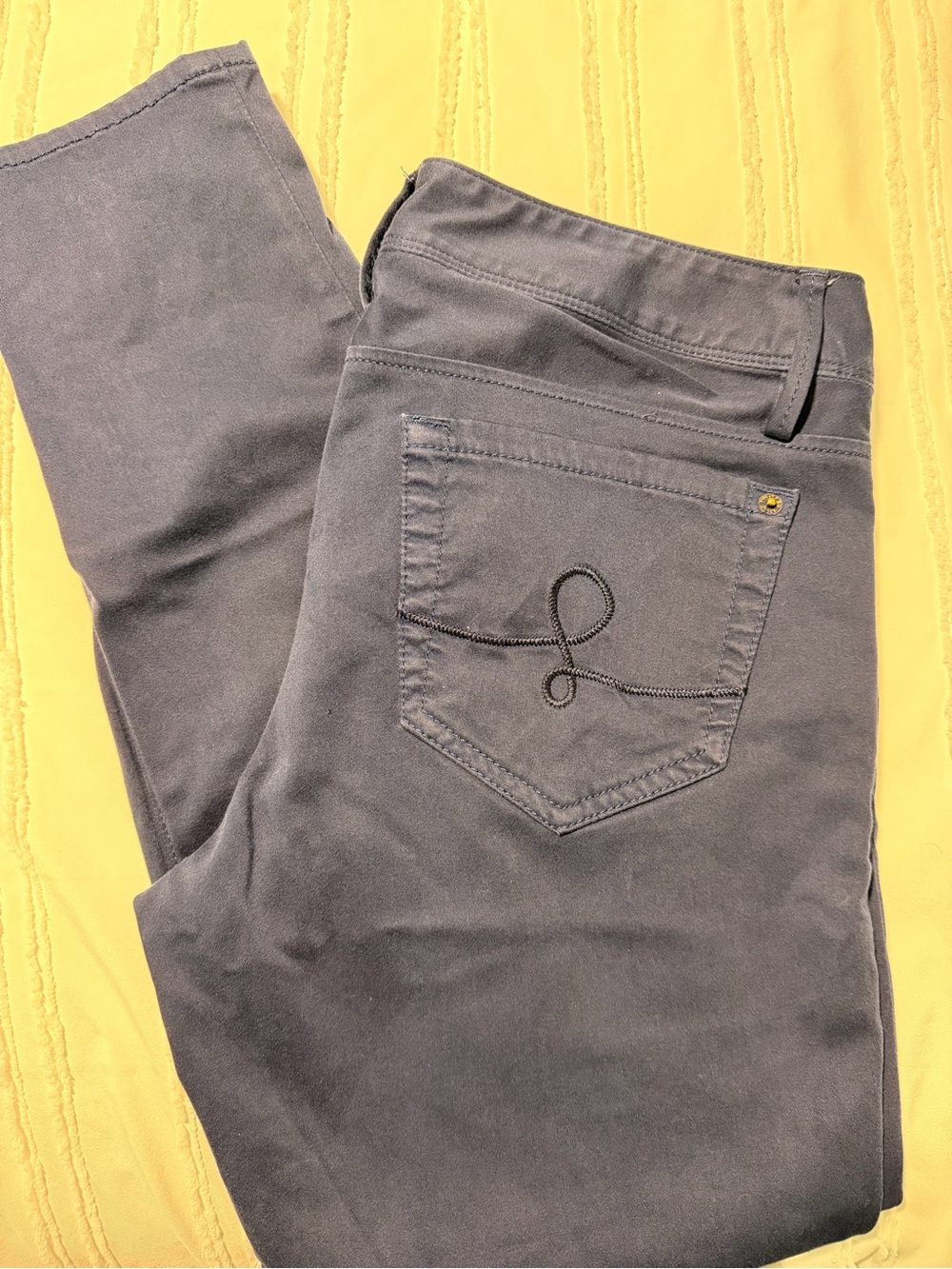 Lilly Pulitzer Straight-Leg Jeans in navy